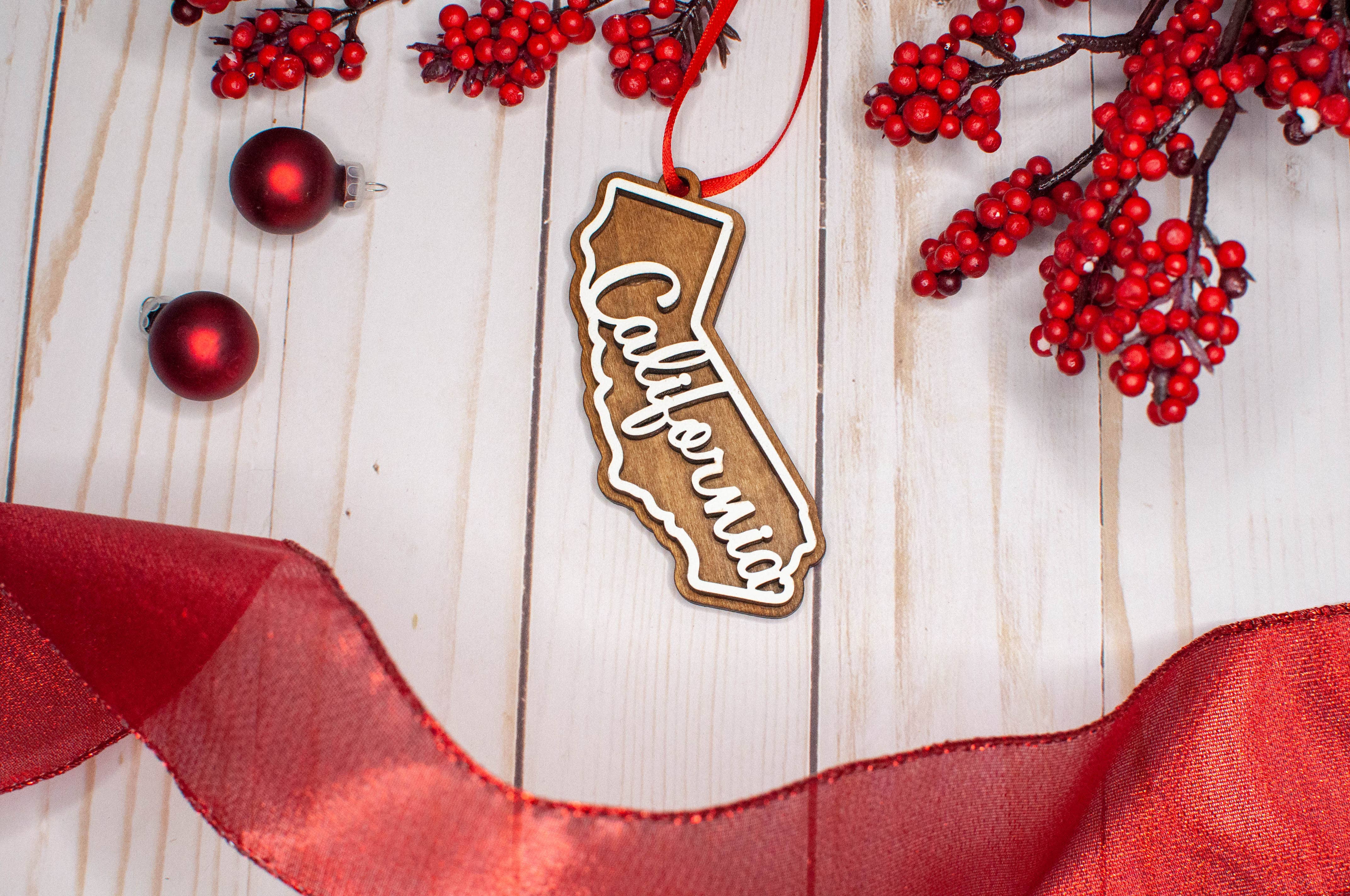 The Little Ornament Shop - Wholesale Ornament - California Christmas Ornament1