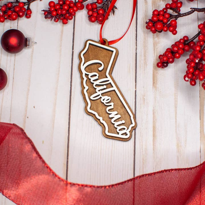 The Little Ornament Shop - Wholesale Ornament - California Christmas Ornament1
