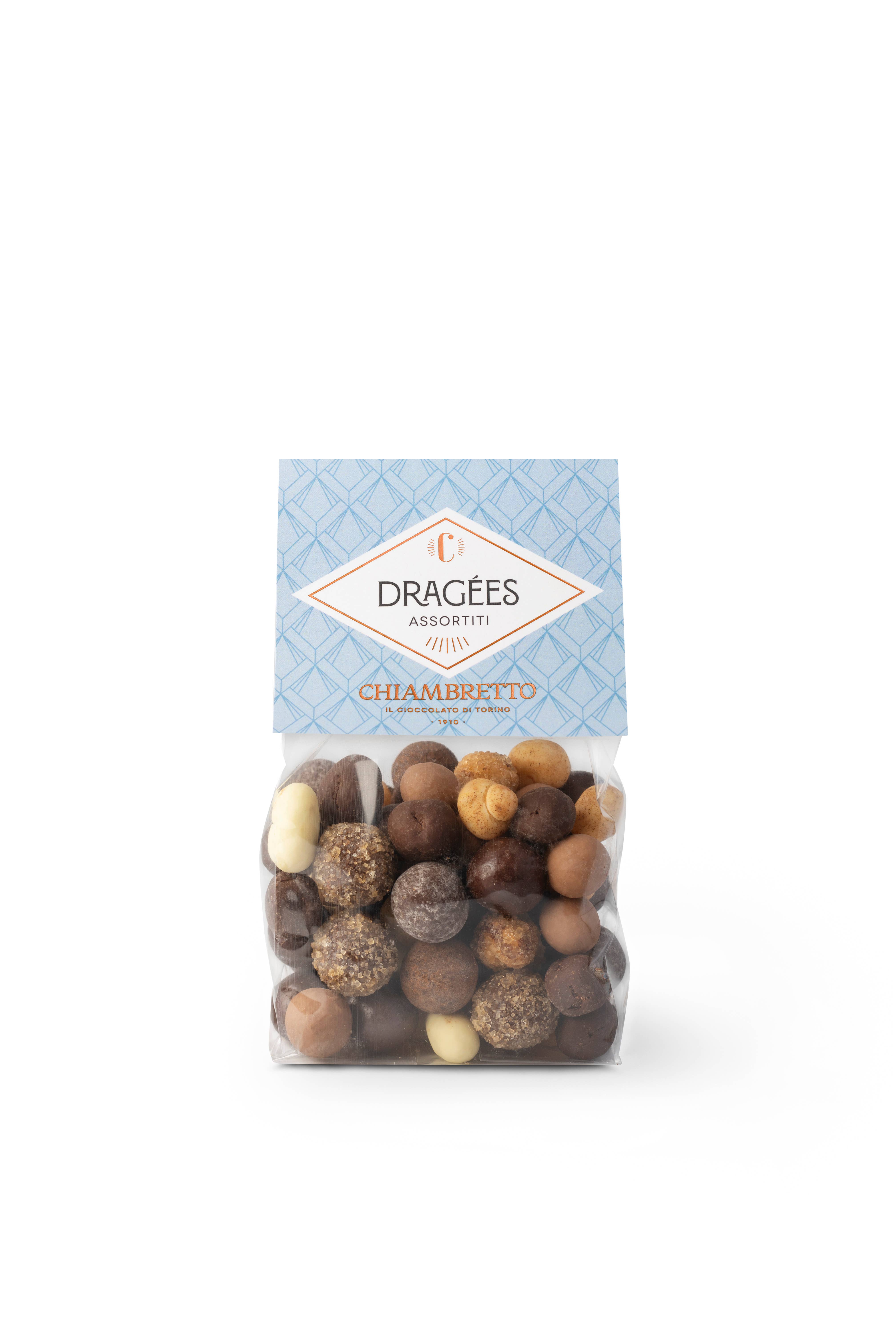 CIOCCOLATO CHIAMBRETTO 1910 - IL CIOCCOLATO DI TORINO - Wholesale Chocolate Covered Sweets - Assorted Dragées0