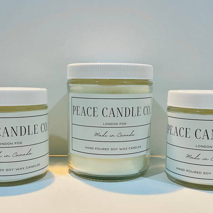 London mist kaars voor wholesale door Peace Candle Co.
