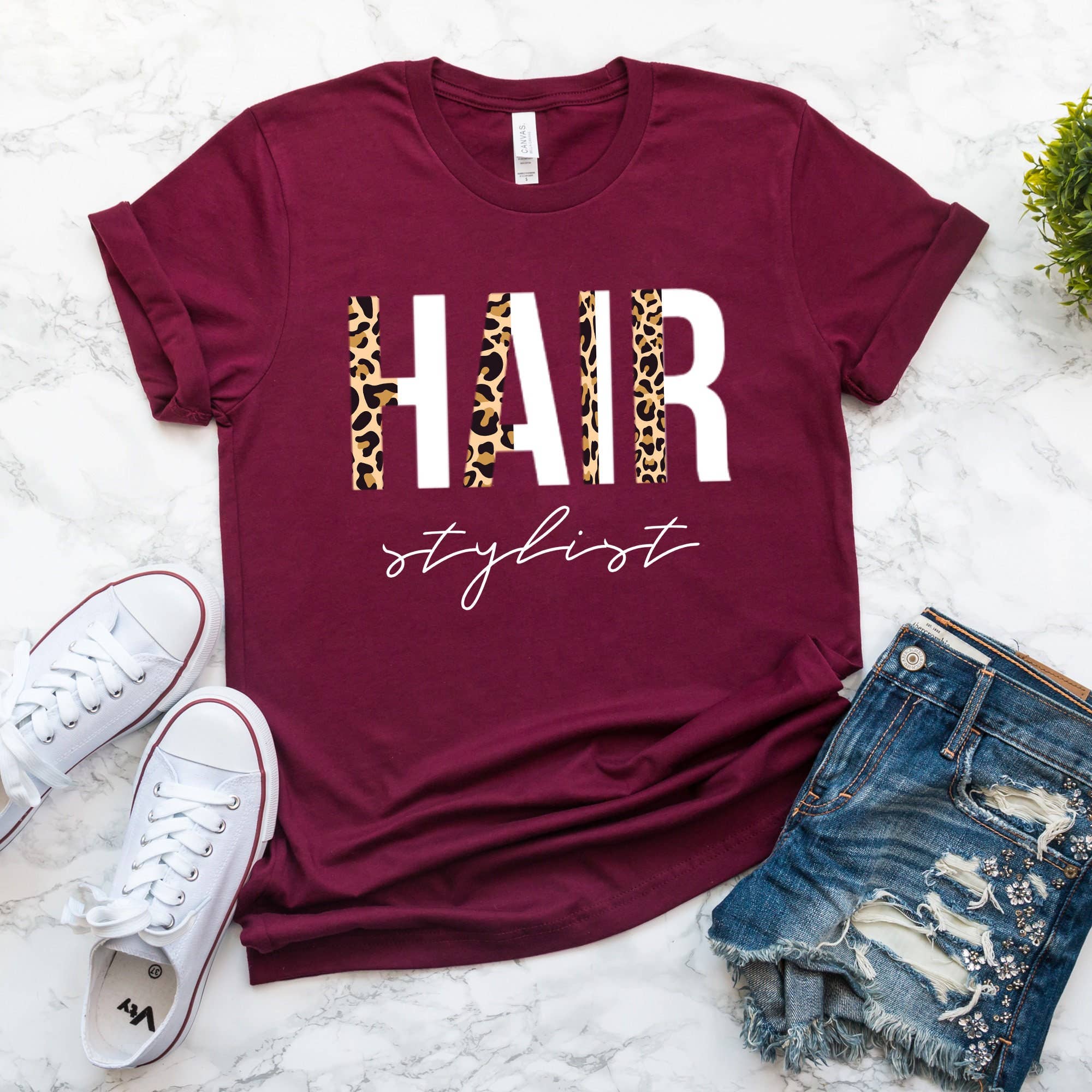 APComfortPrints - Wholesale Screen Printed T-Shirt - Women's - Hair Stylist Shirt3