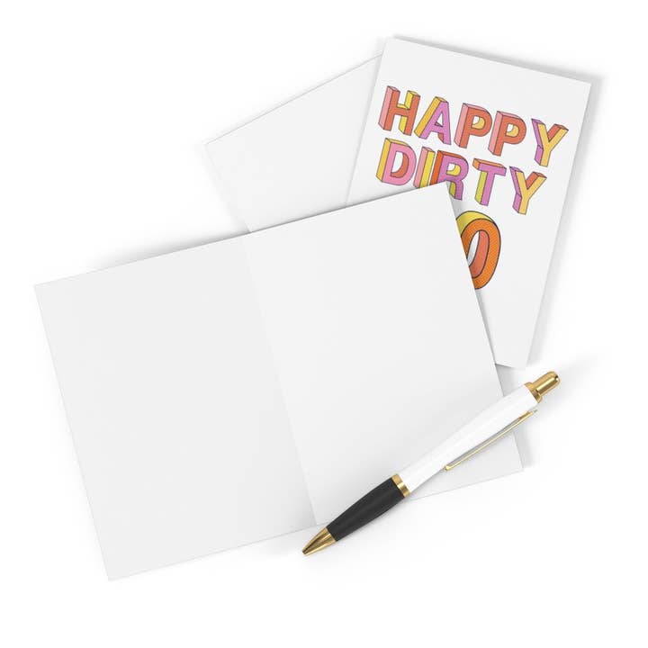 R is for Robo - Wholesale Birthday Card - 30th Birthday Cards Funny Milestone Birthday Cards for Women