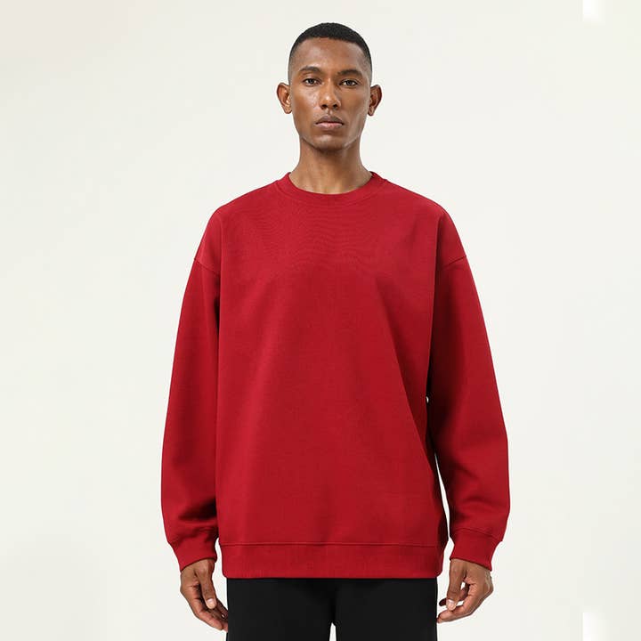 Sodalemon - Wholesale Sweatshirt - Men's - Man Fitness Sweatshirt 380g Winter Loose Cycling Hoodies