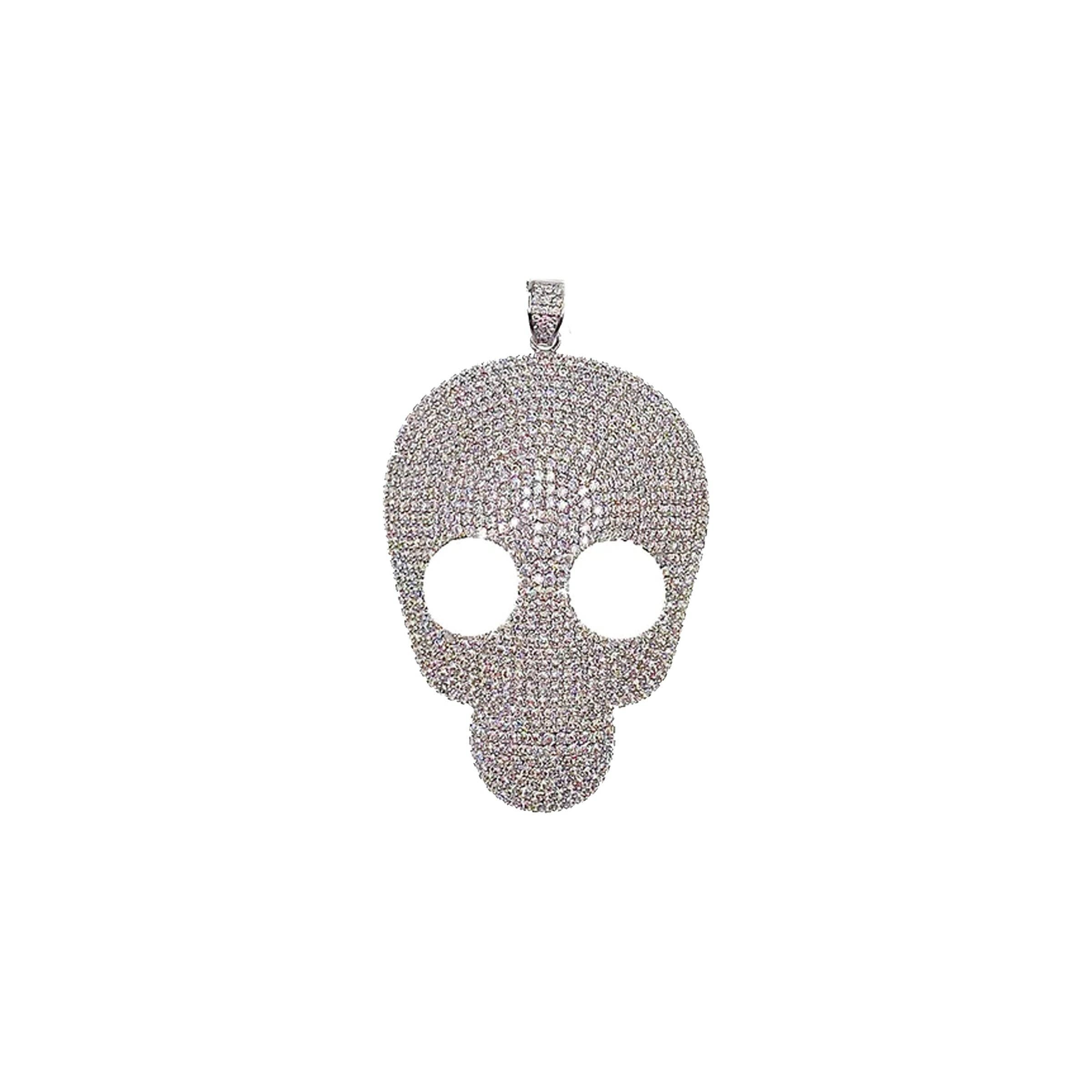 Love, Lisa - Wholesale Individual Charm/Pendant - Glamorous Pavé Skull Charm