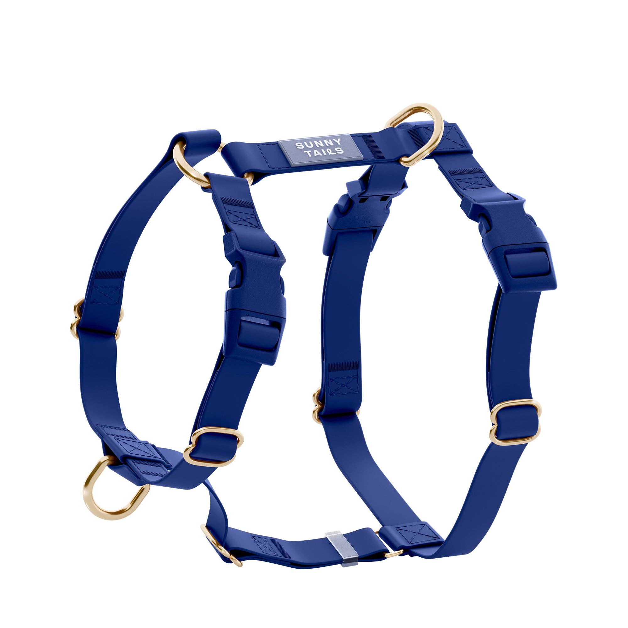 SUNNY TAILS - Wholesale Pet Harness - Dog - Signature Navy Cloud Lite Dog Harness0