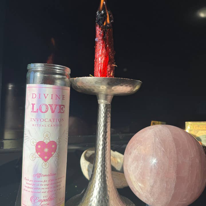 Empathic Moon 777 – Großhandel Opferkerze – Ritualkerze Divine Love | Attract Pure Love | 16 Oz.8