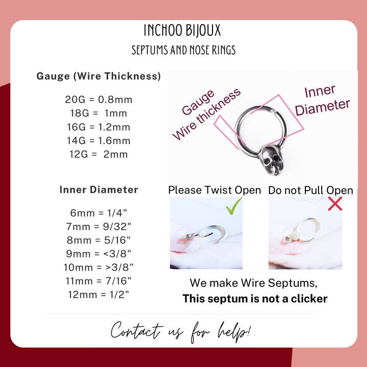 Inchoo bijoux inc - Wholesale Nose Ring - 10K - 14K Rose Gold Spider Web Halloween Septum Nose Ring