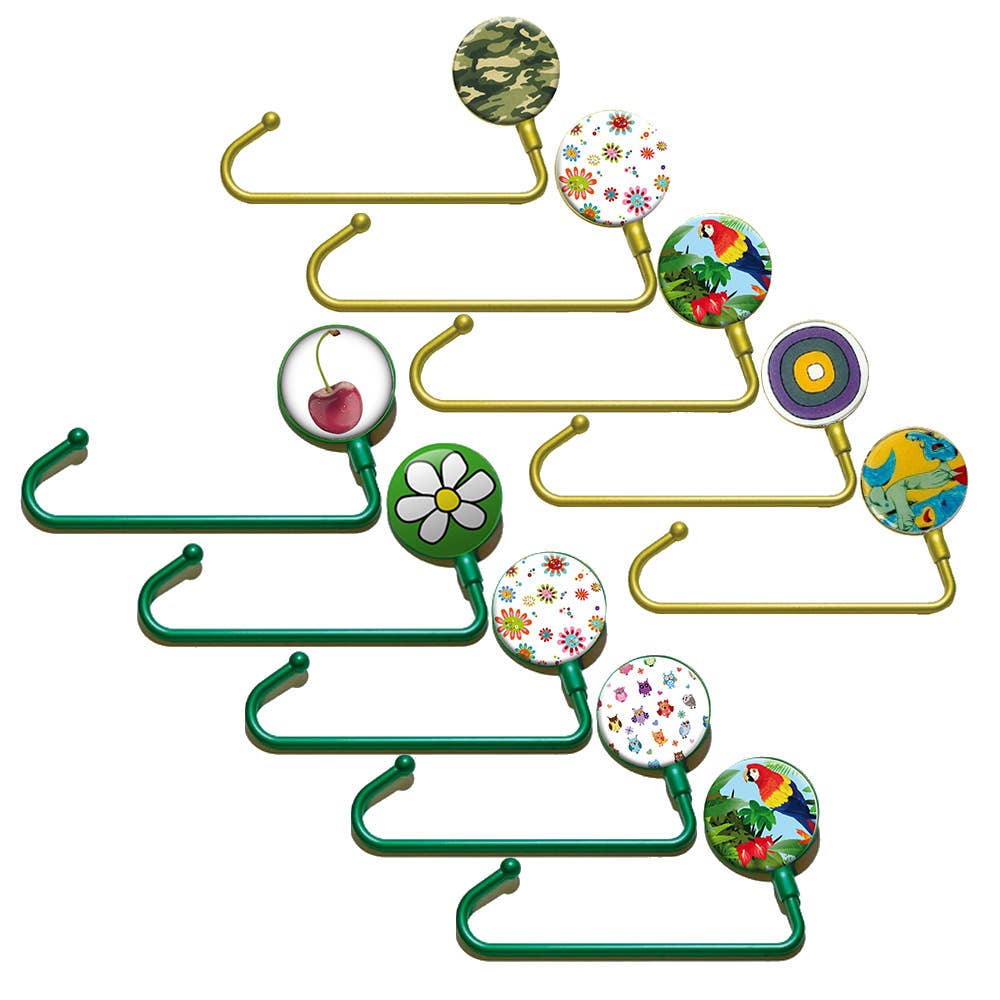 Miss Kha - Wholesale Handtas haak/hanger - Dames - Set van 30 standaard gekleurde tashangers1