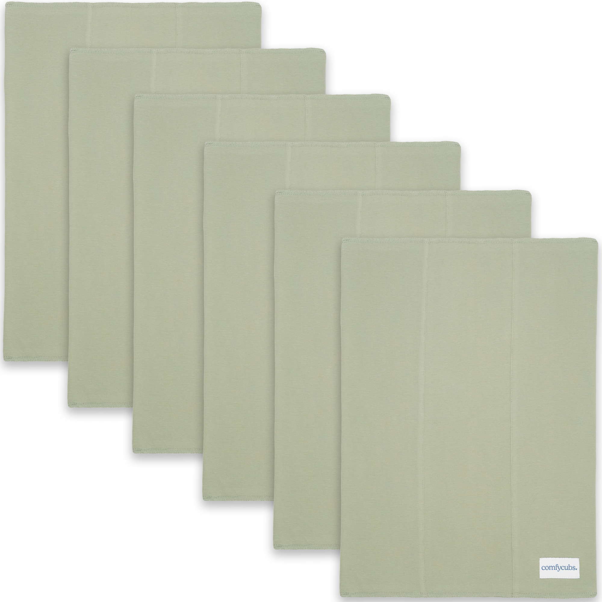 Comfy Cubs - Wholesale Burp Cloth - Baby - Baby Burp Cloths Set, Large 6-Layer, 100% Cotton Comfy Cubs8