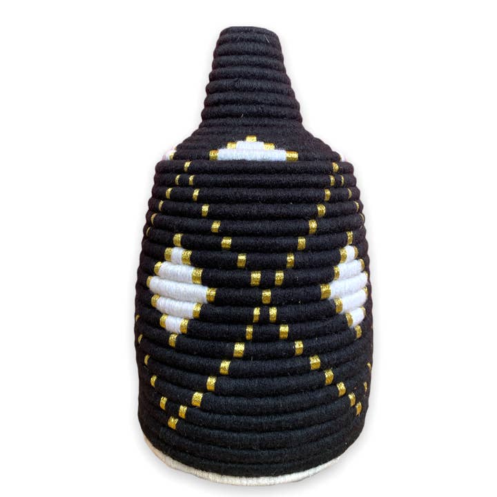 SOUK in the CITY - Wholesale Basket - Black & White Berber Baskets (Special Offer)5
