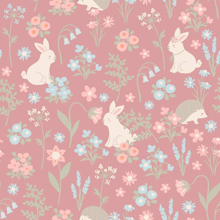 Footie zippée - Woodland Bunny pour la vente par Sweet Bamboo