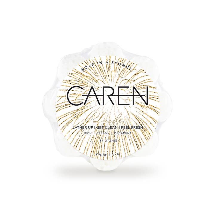 Caren Products - Wholesale Bath Pouf/Sponge - Dazzle Soap Sponge Daisy