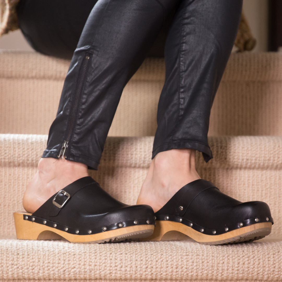 Love of Clogs - Wholesale Clogs - Women's - Lene Clogs | Swedish Clog Design | Black6