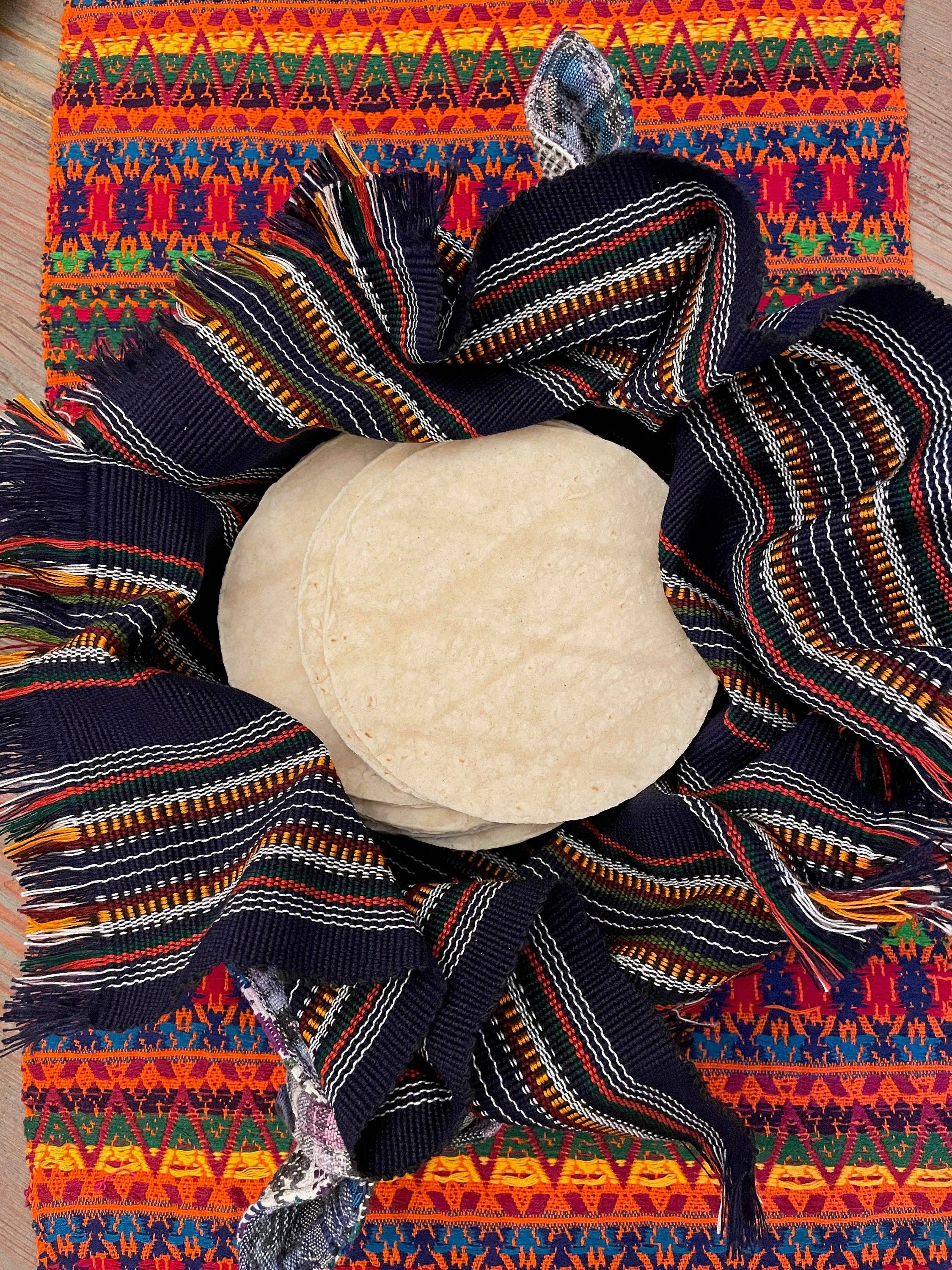 GUATEARTISAN – Engroshandel Middags- og stofserviet – Håndvævede farverige tortillaindpakninger/kludservietter6