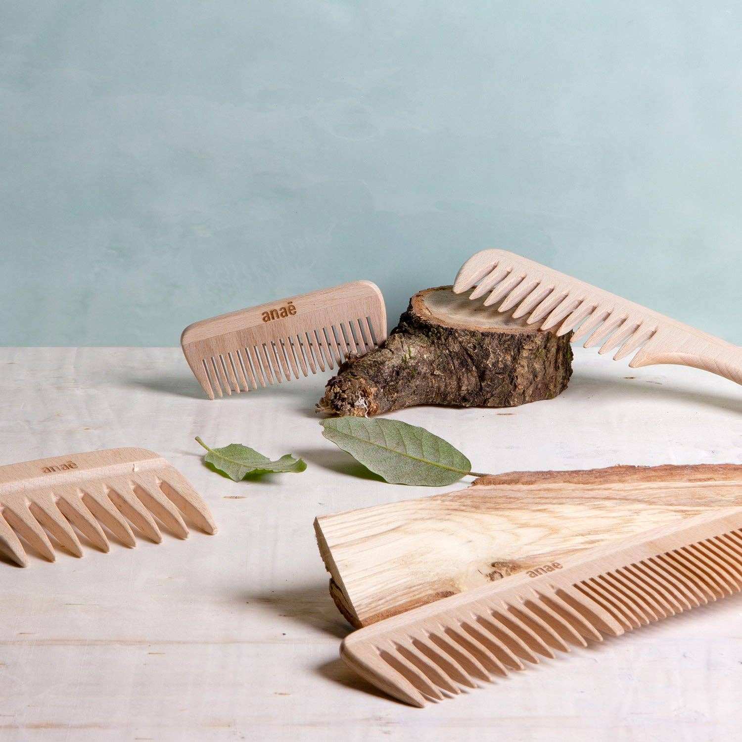 Clémentine Boutique - Vente Peigne/brosse à cheveux - Peigne de poche en bois, fabriqué à la main en hêtre1