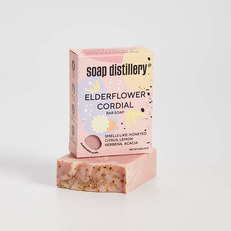 Soap Distillery - Wholesale Bar Soap - Elderflower Cordial Bar Soap1