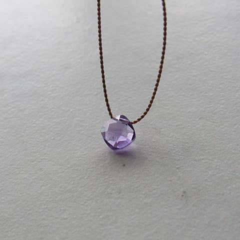 Soulsilk – wholesale Pendant/charm necklace – Amethyst Necklace- Peace3