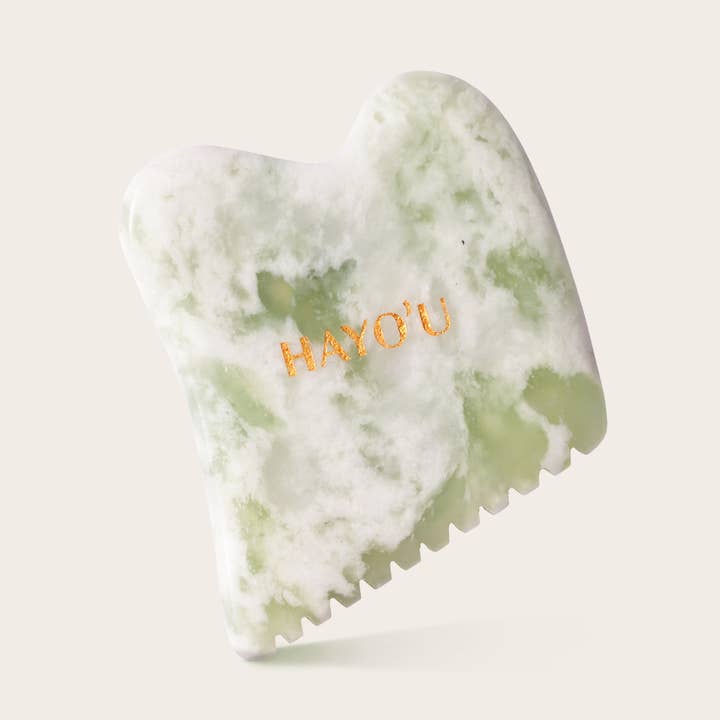Hayo'u Method - Wholesale Gua Sha Tool - Jade Beauty Gua Sha0