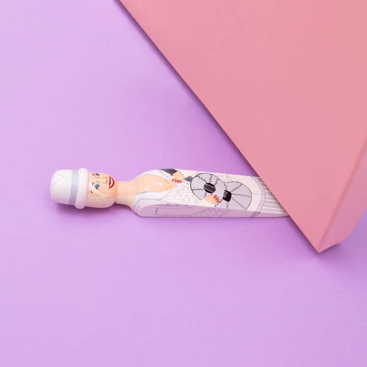 Wedgie Door Stopper - Doll for wholesale by The Poya Project Ltd / Wedgie