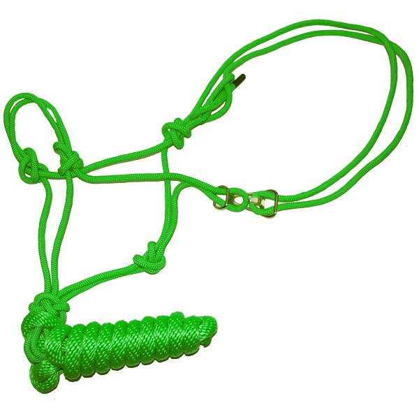 Smart Horse Gear - Vente Équipement d’équitation - Licol en corde Easy-On pour cheval avec longe détachable de 2,4 m1