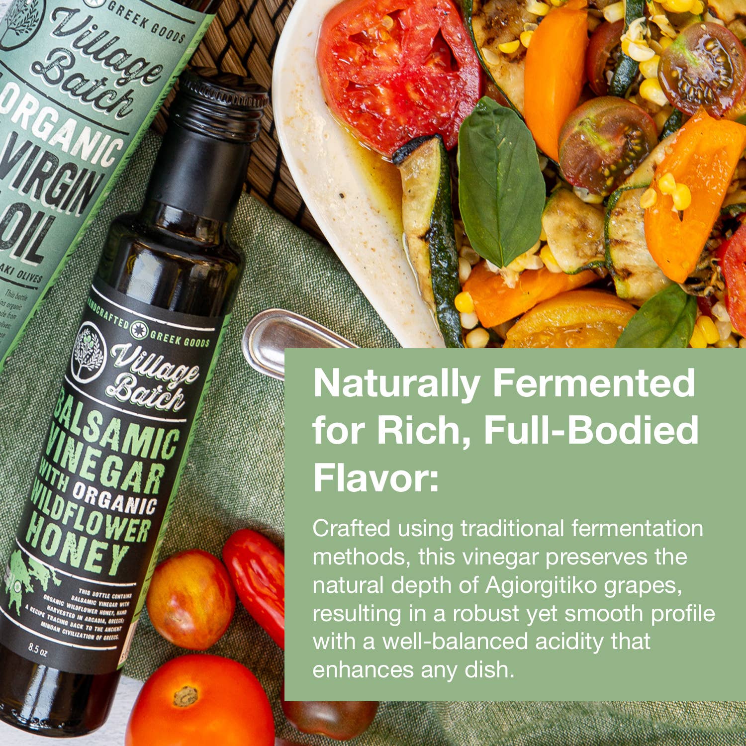 Village Batch - Wholesale Vinegar - Organic Balsamic Vinegar with Wildflower Honey5