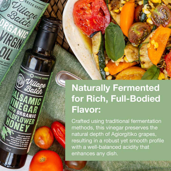 Village Batch - Wholesale Vinegar - Organic Balsamic Vinegar with Wildflower Honey5