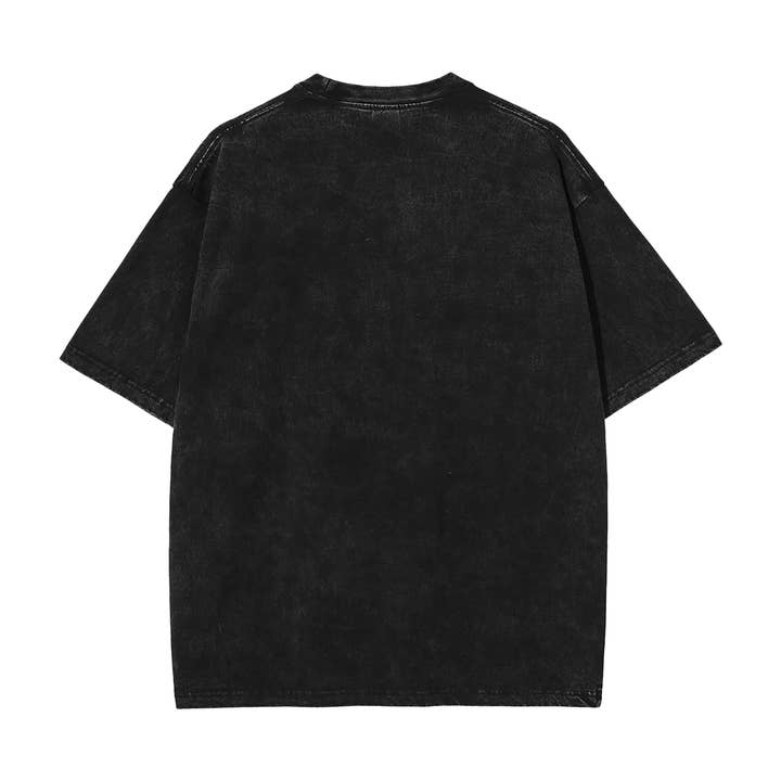 Acid Wash Oversize T-Shirt - 250 GSM for wholesale by TECHNOIRCANDY