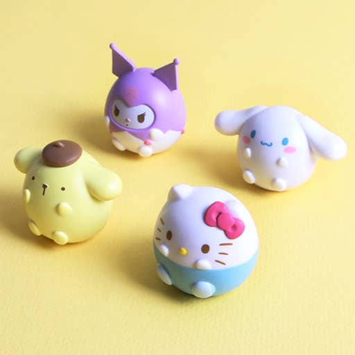 K-Wonderland - Wholesale Figurine Toy - Kids - Sario Characters adorable round Figure blind Capsule SET2