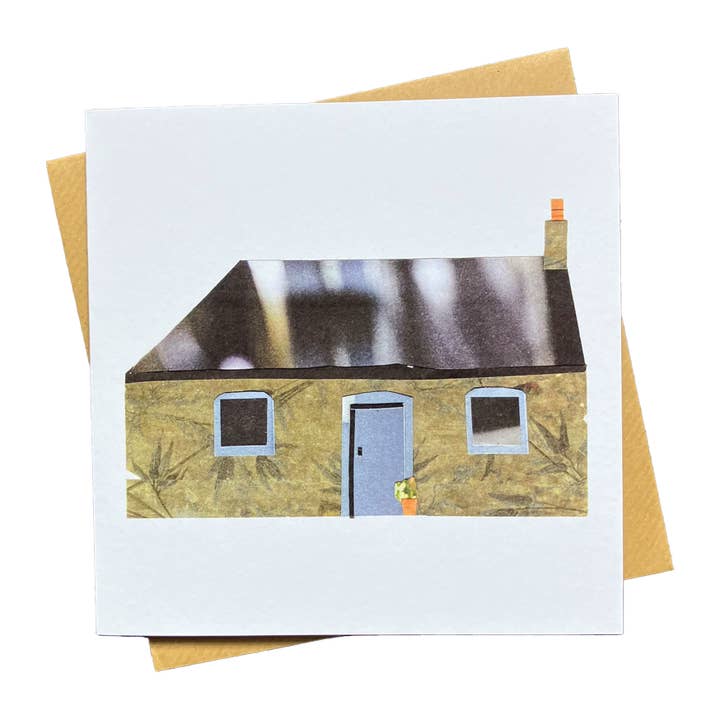 Carte de vœux d'architecture de maison de campagne pour la vente par Soodle Street Studio