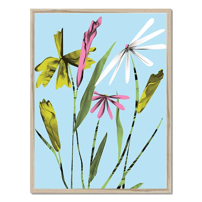 Stampa floreale e primaverile per la vendita all'ingrosso da parte di Tomekah George