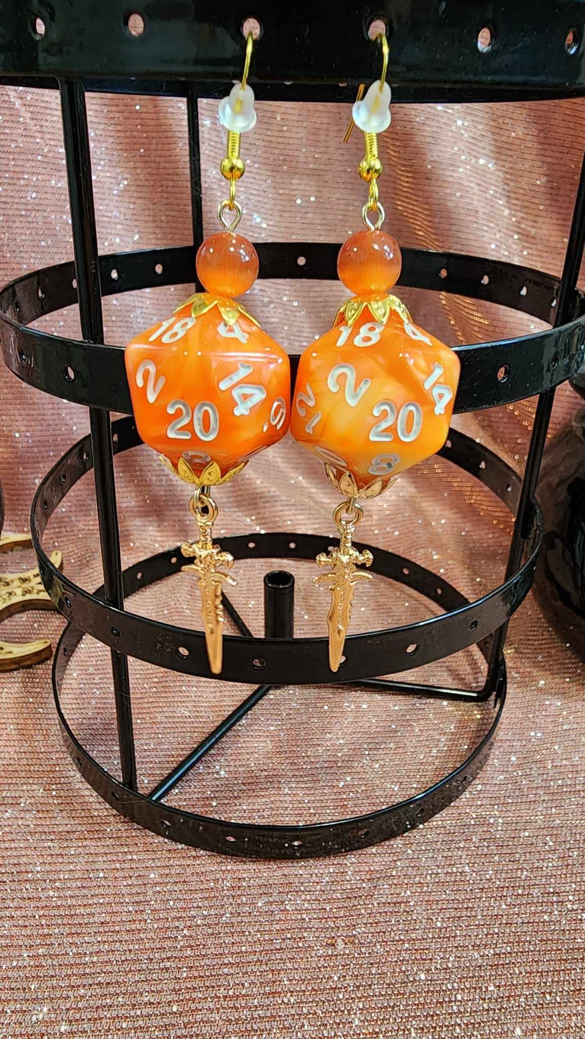 Melody's Menageries (Critical Crystals) - Wholesale Jewelry Set - Dice earring wholesale box17