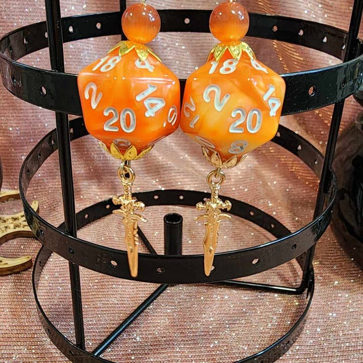 Melody's Menageries (Critical Crystals) - Wholesale Jewelry Set - Dice earring wholesale box17