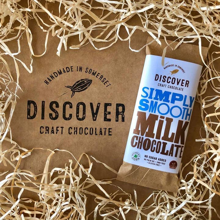 Discover chocolate - Wholesale Chocolate bar - Simply Smooth Milk Chocolate - No Added sugar1