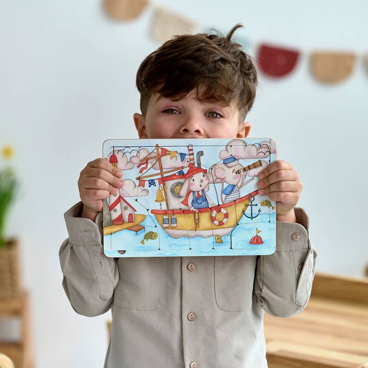 ODEAS - Wholesale Puzzle - Kids - Wooden Toddler Toy Montessori puzzle Kids Educational toy 6