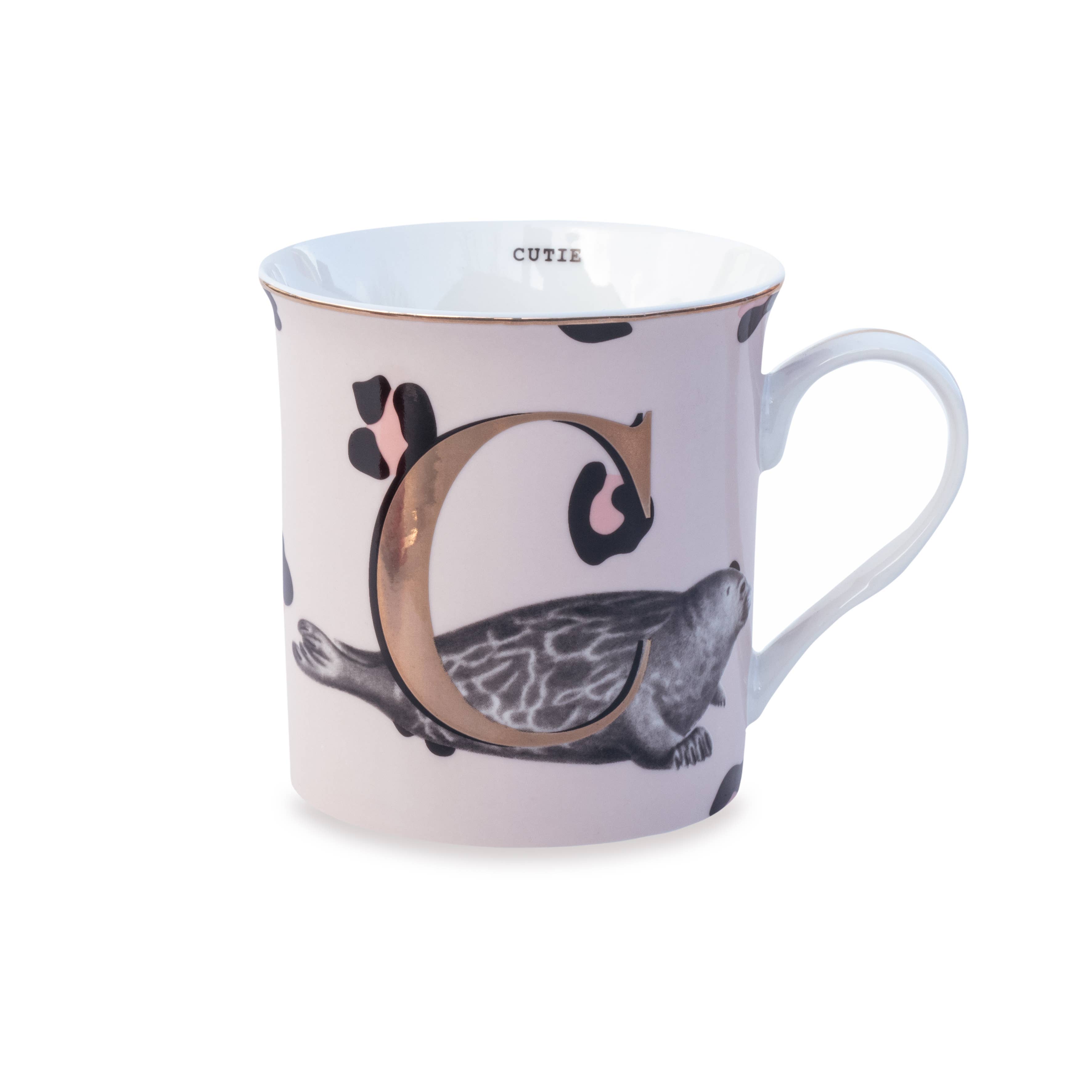 Yvonne Ellen - Wholesale Coffee Mug - Yvonne Ellen The Gold Edition Alphabet Mugs1