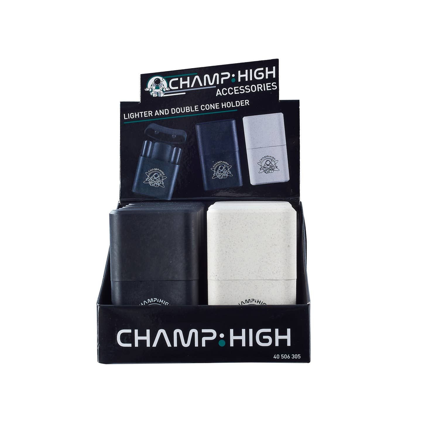 Champ by Polyflame – wholesale Lighter – Lighter and double cone holder2