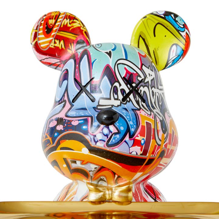 Paradox Collections - Wholesale Decorative tray - Bear Brick Tray Multi1