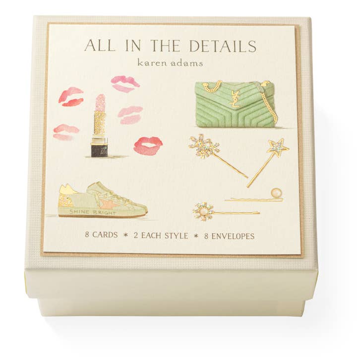 All in the Details Gift Enclosure Box for wholesale by Karen Adams Designs