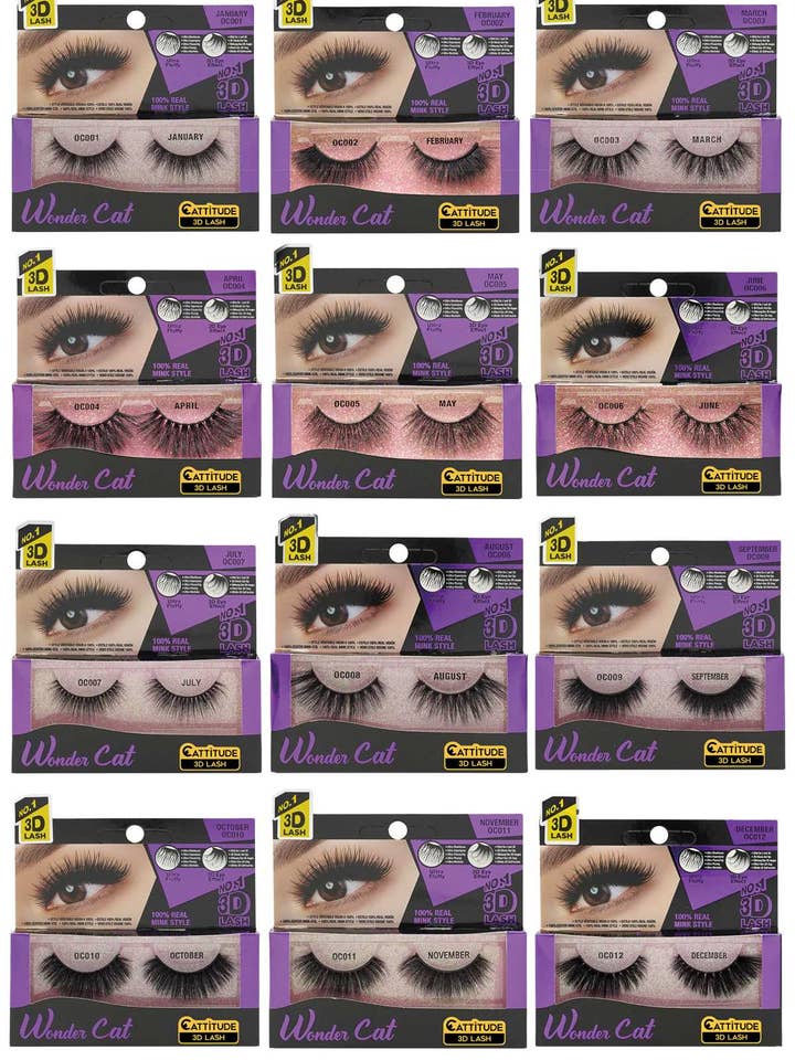 WONDER CAT - CILS 3D pour la vente par anbfashion