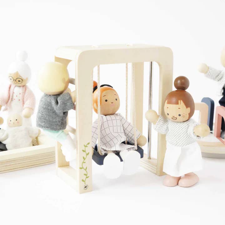 Le Toy Van – Brinquedo de madeira - Crianças por atacado – Parque infantil da casa de bonecas ME062/Parque infantil da casa das bonecas