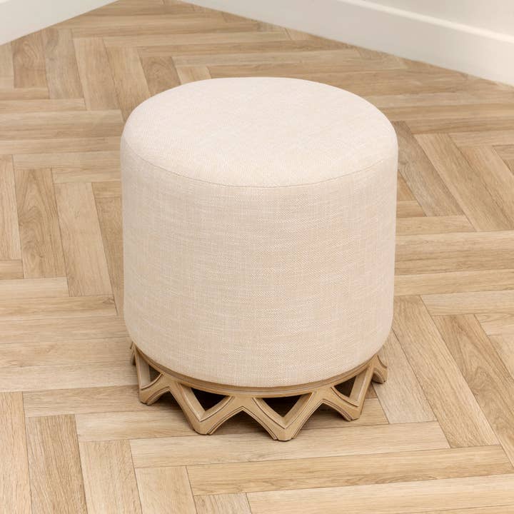 Clara Footstool Oak for wholesale on Faire3