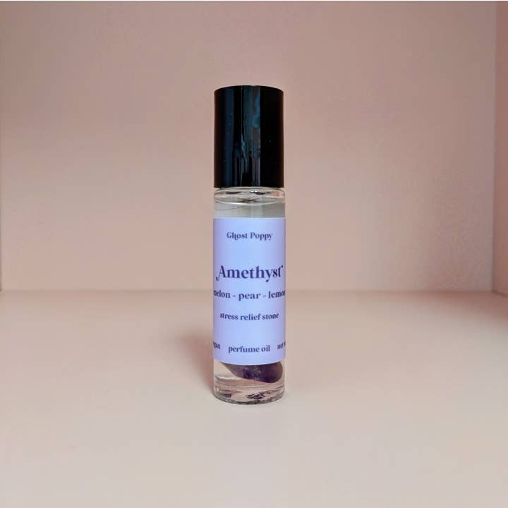 Olio profumato all'ametista per la vendita all'ingrosso da parte di Ghost Poppy