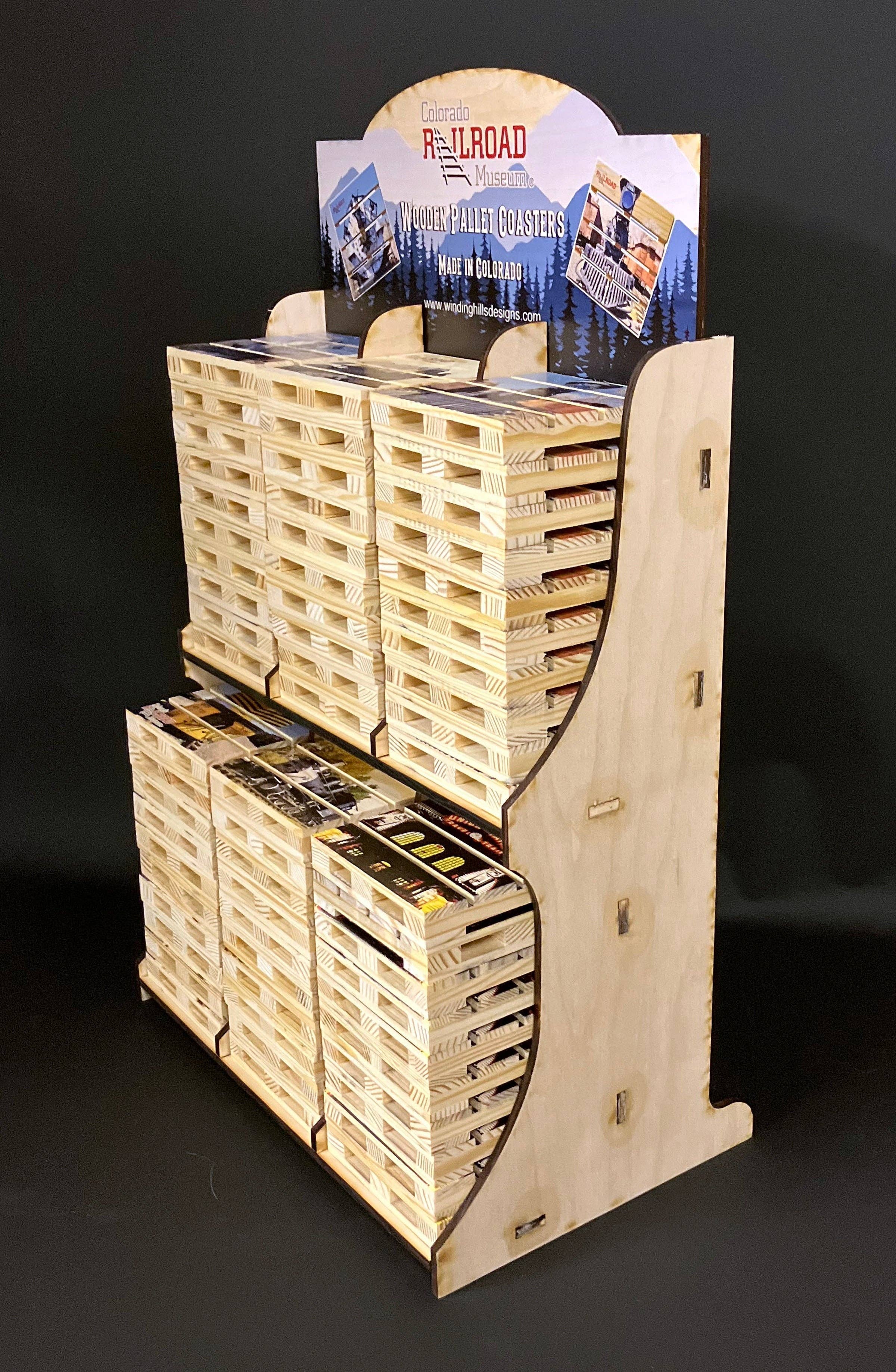 Winding Hills Designs - Wholesale Coasters - Mini Pallet Coaster - C261