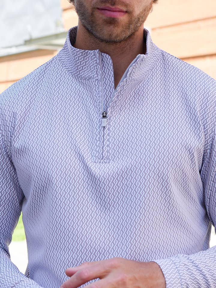 USA Palm - Wholesale Sweatshirt - Unisex - Cloud 1/4 Zip29