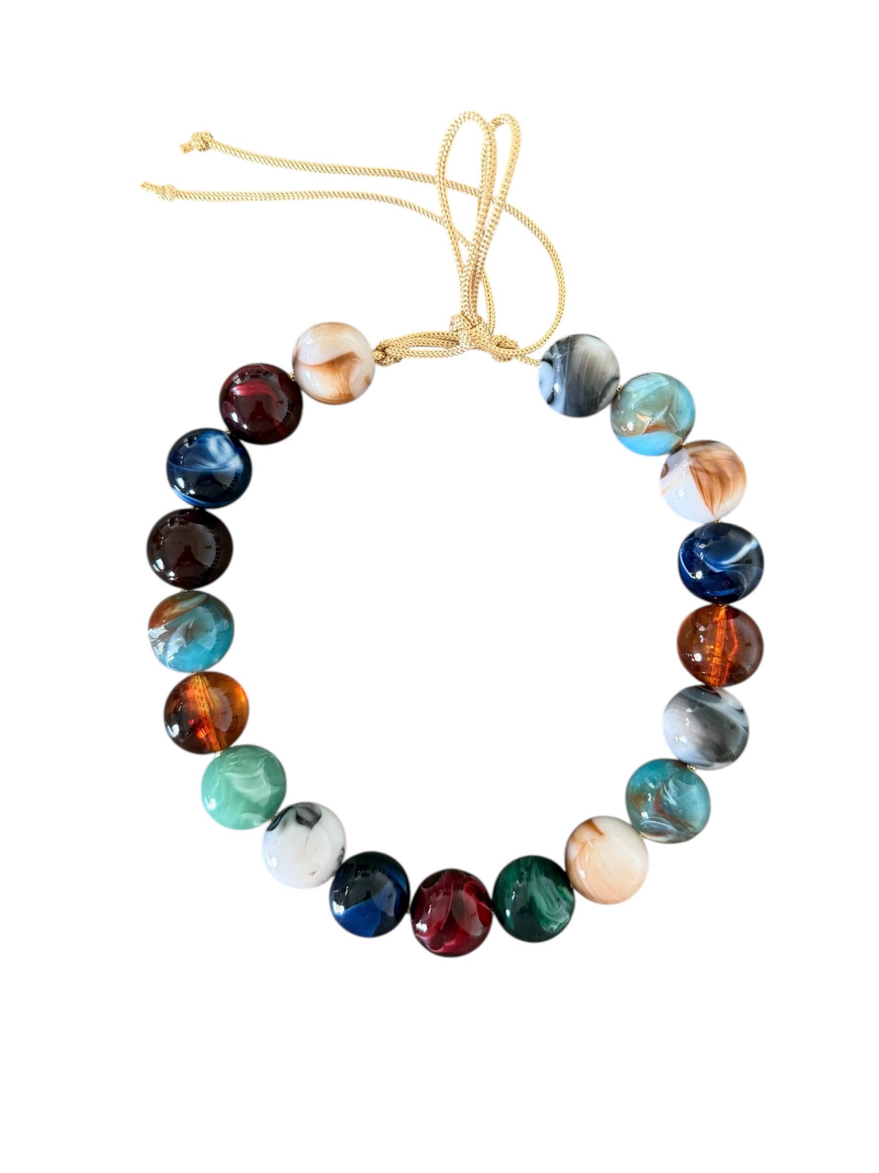 KMs GEMs - Wholesale Beaded/Pearl Necklace - Chunky Beaded Necklace - Rivers