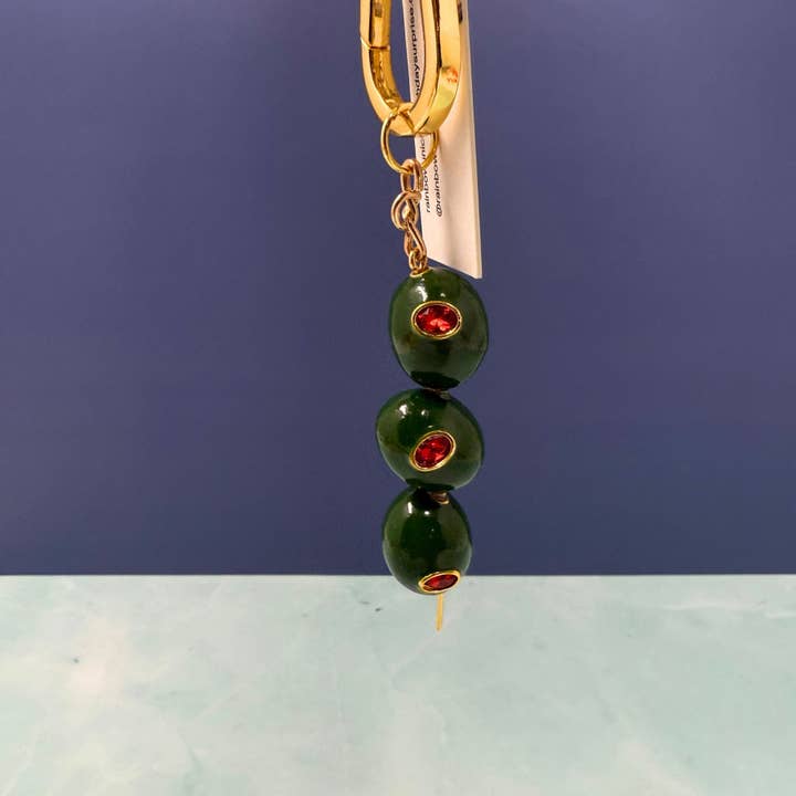 Rainbow Unicorn Birthday Surprise - Wholesale Keychain – Women's - Triple Olive Keychain – Martini Charm Key Ring1