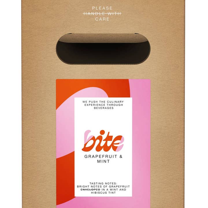 BITE Organic Mixers – wholesale Cocktail mix/syrup – BITE Grapefruit & Mint Organic Mixer1