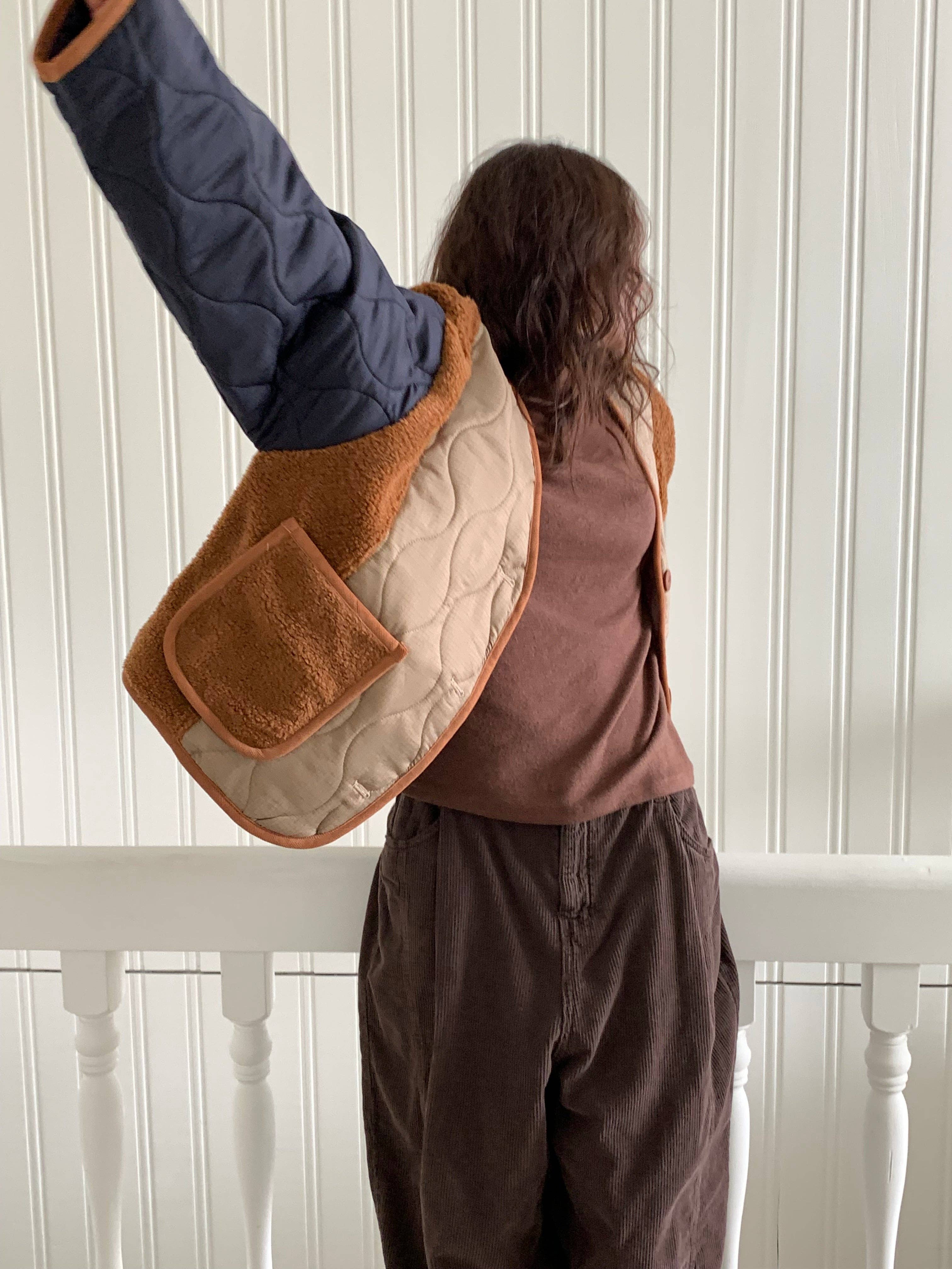 Little Light - Wholesale Puffer Jacket - Women's - Snoopy Limited Edition Sherpa Quilted Fleece Jacket19