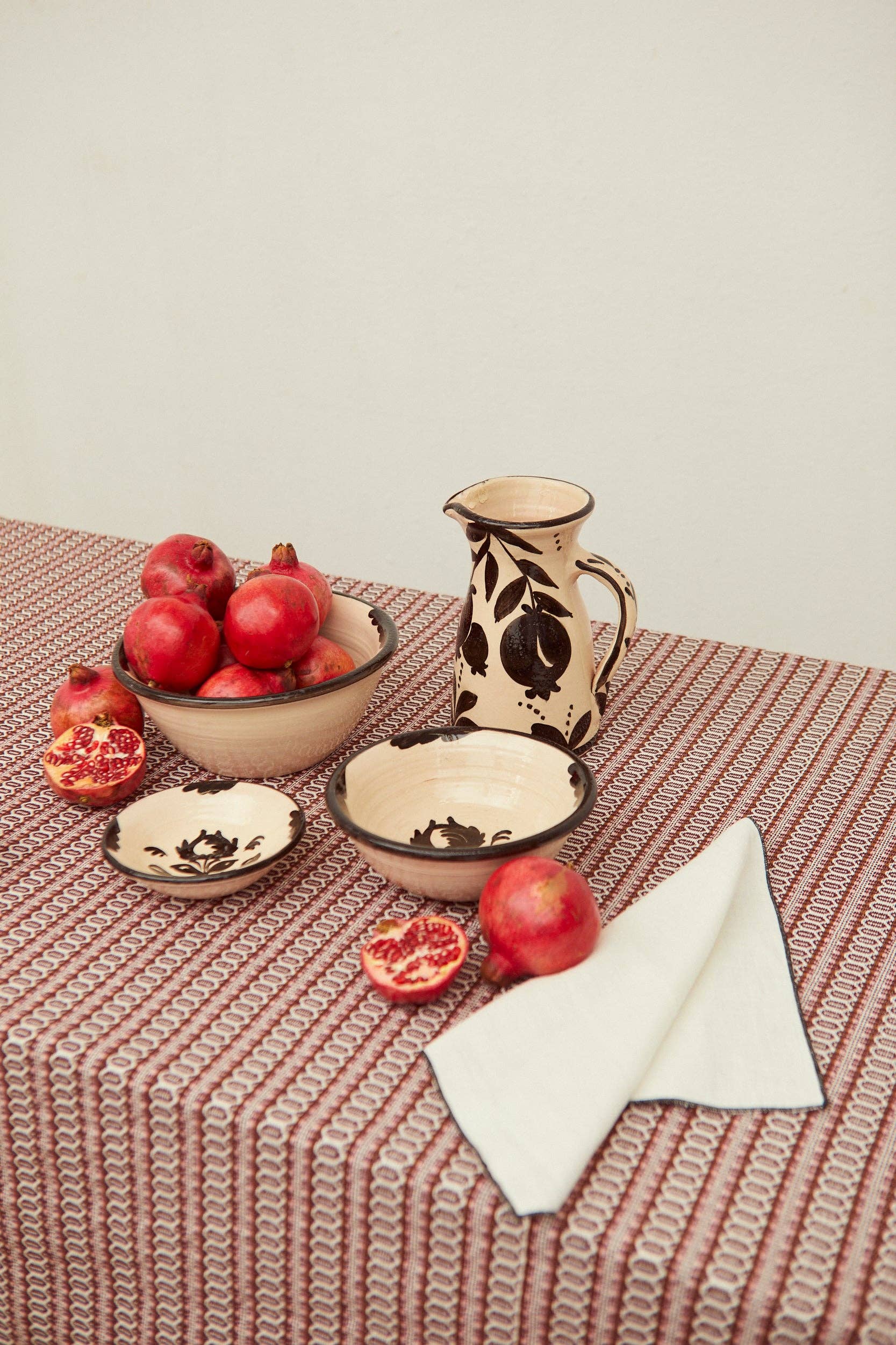 Eturel Madrid - Vente Bol de service - Set de bols en céramique granaíno noirs6