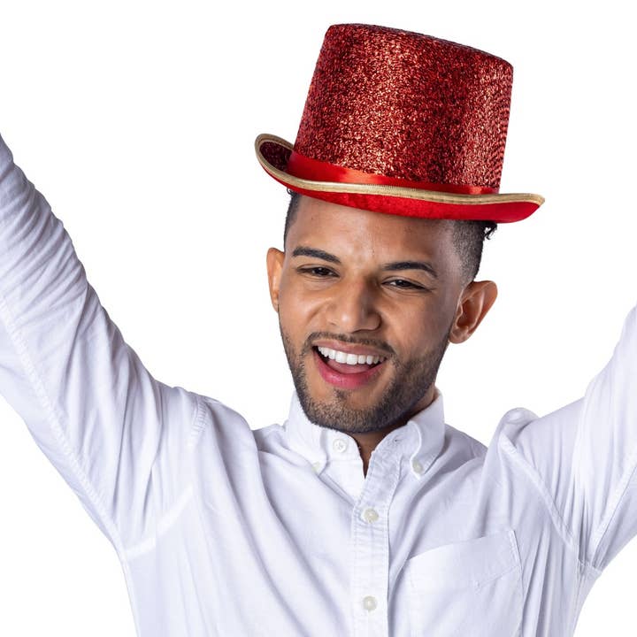 Dress Up America – Großhandel Kostüm – Erwachsene – Roter Zylinder2